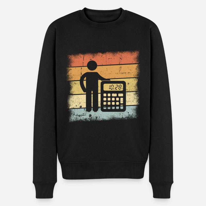 Cadeau comptable - Pull Premium bio Homme - noir