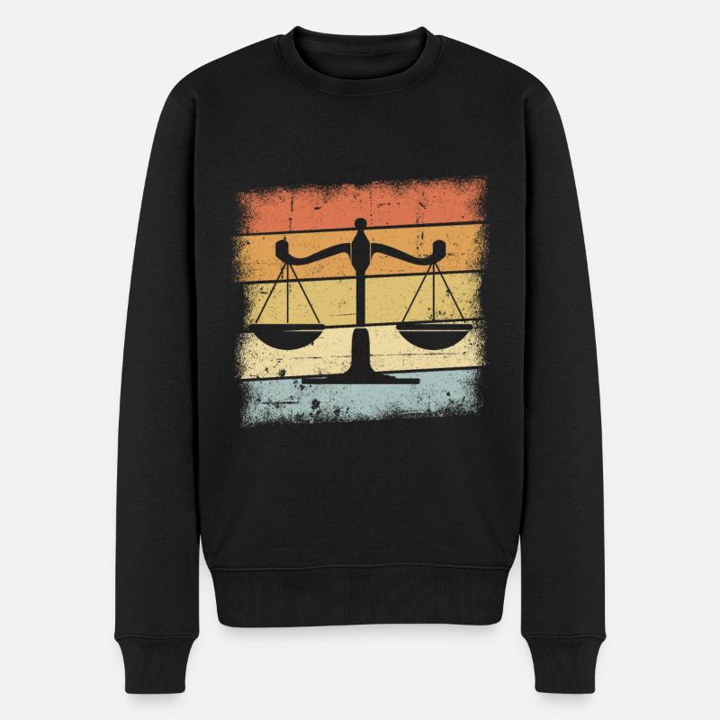 Cadeau d’avocat - Pull Premium bio Homme - noir