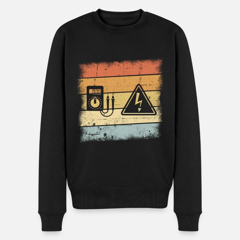 Cadeau Eletkriker - Pull Premium bio Homme - noir