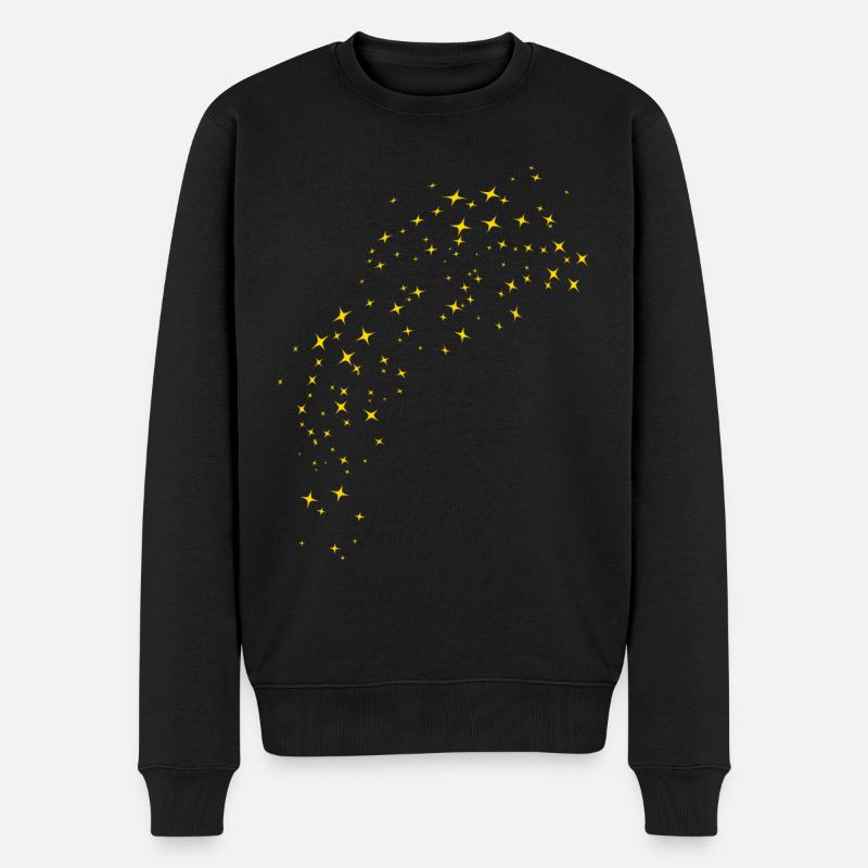 Ciel étoilé Or - Pull Premium bio Homme - noir