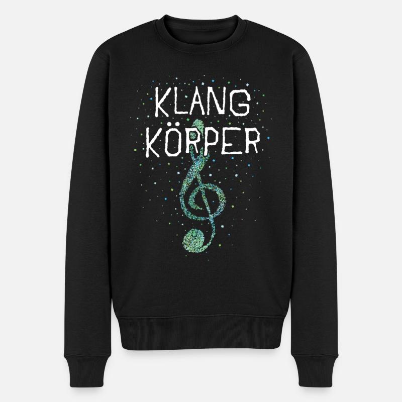 Klangkörper Sänger Sängerin Sopran Chor - Männer Premium Bio Pullover - Schwarz