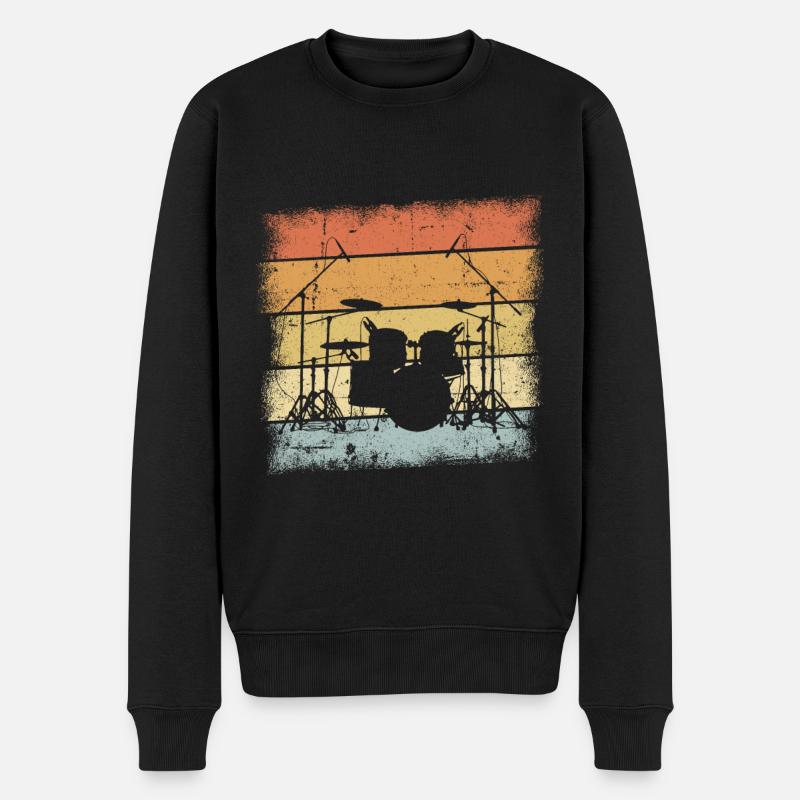 Batteur - Pull Premium bio Homme - noir