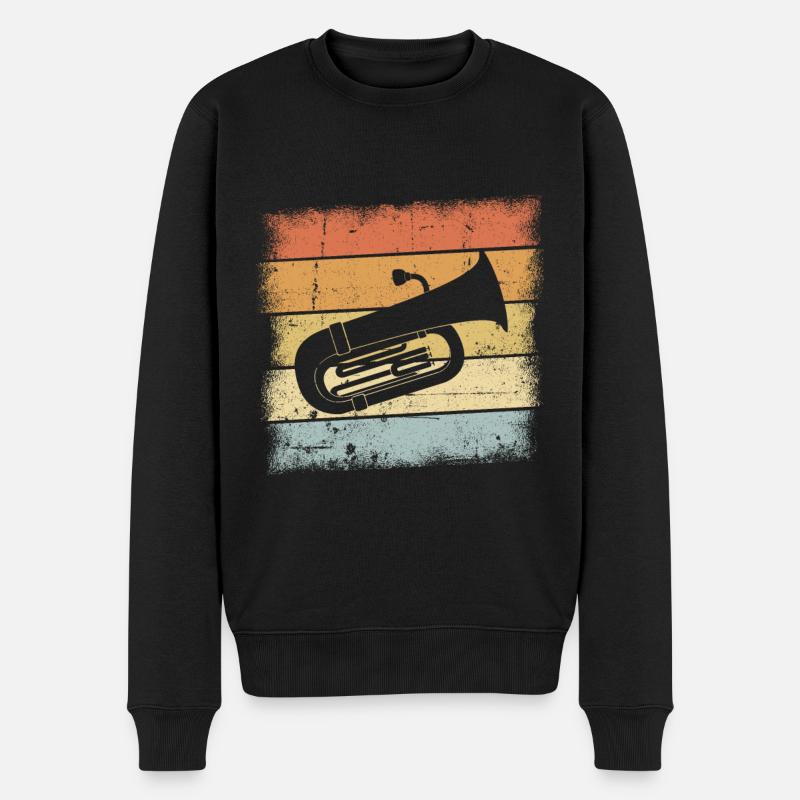 Tuba - Pull Premium bio Homme - noir
