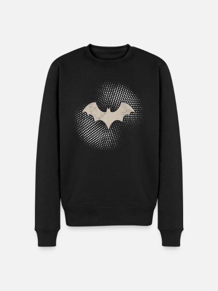 Bat - Men's Premium Organic Jumper - black