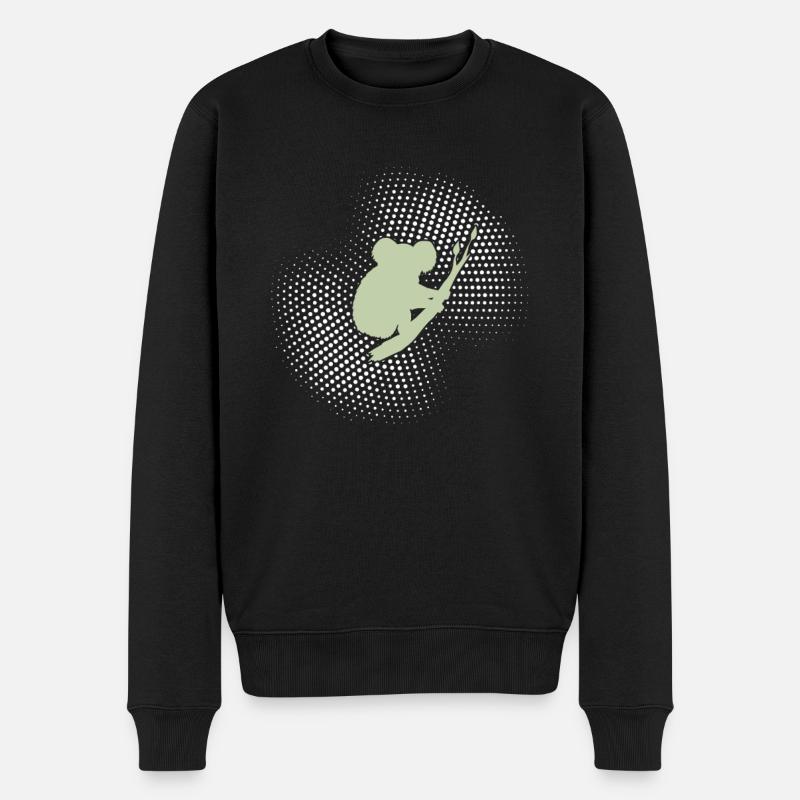 Koala - Pull Premium bio Homme - noir