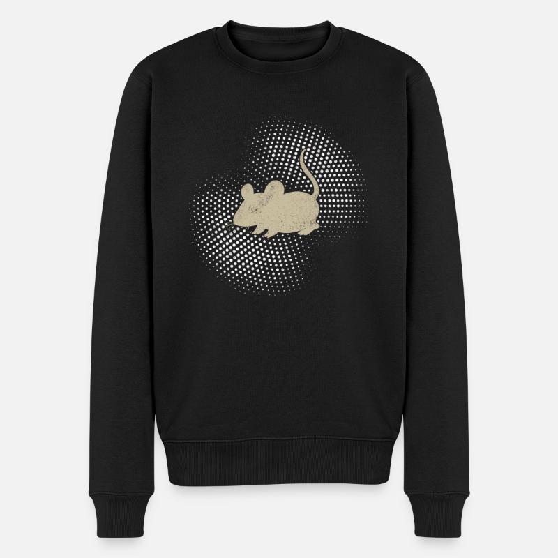 Souris - Pull Premium bio Homme - noir
