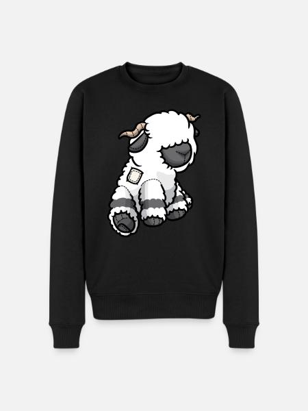 Moutons à nez noir du Valais - Pull Premium bio Homme - noir