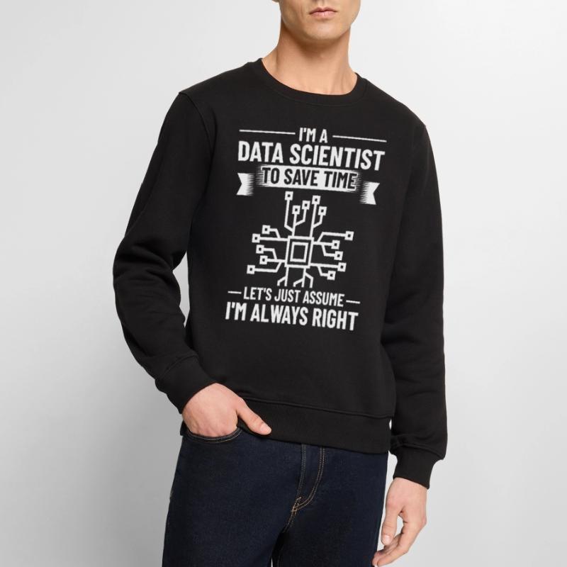 Data Scientist Data Science Science Pull Premium bio Homme