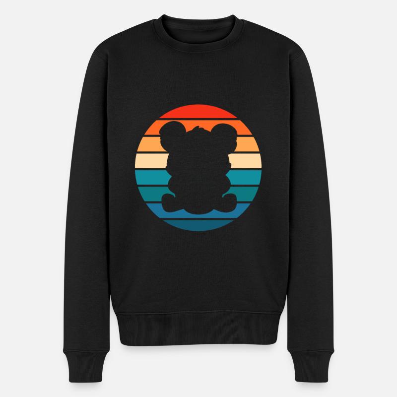 Koala Baby Retro Australie Marsupial - Pull Premium bio Homme - noir