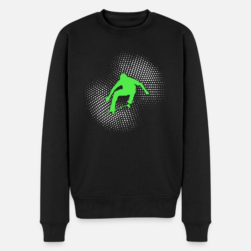 Skateboarding - Pull Premium bio Homme - noir