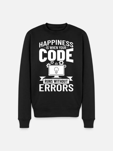 Software Development Software Developer Developer - Men's Premium Organic Jumper - black