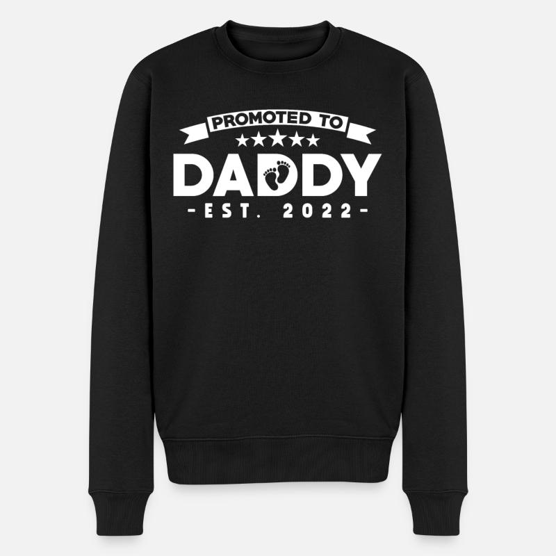 Daddy 2022 - Männer Premium Bio Pullover - Schwarz