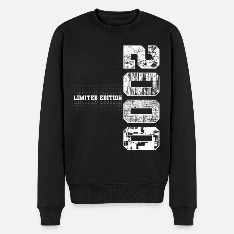 Édition limitée 2000 Année de naissance 2000 Cadeau - Pull Premium bio Homme - noir