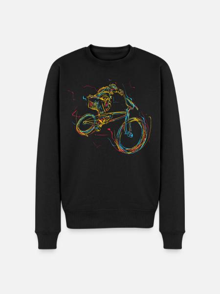 Descente VTT VTT DH - Pull Premium bio Homme - noir
