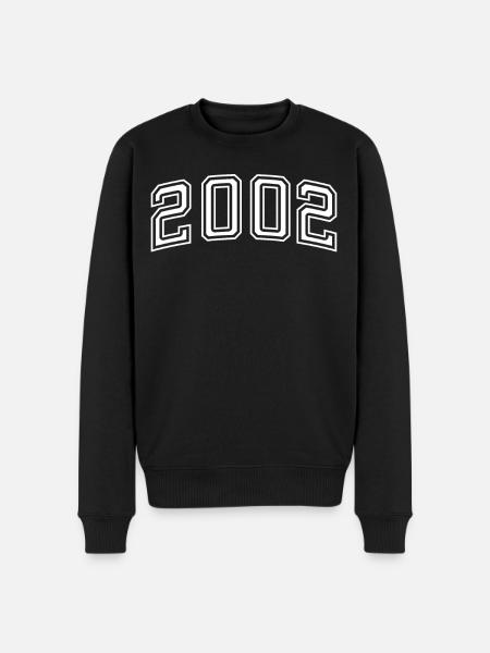 Année blanche 2002 - Pull Premium bio Homme - noir