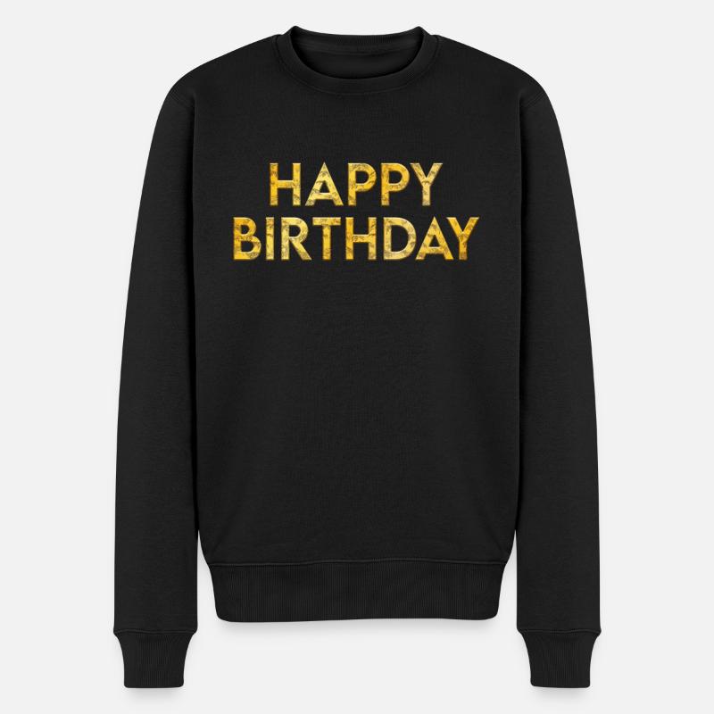 Bon anniversaire - Pull Premium bio Homme - noir