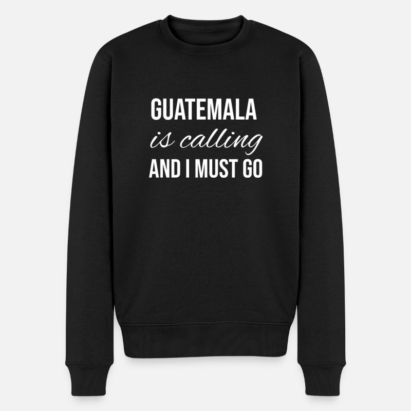 Guatemala - Pull Premium bio Homme - noir