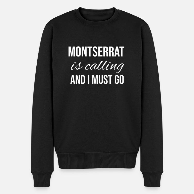 Montserrat - Pull Premium bio Homme - noir
