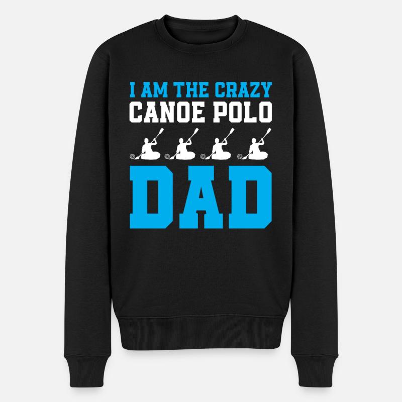 Kanupolo Papa - Pull Premium bio Homme - noir