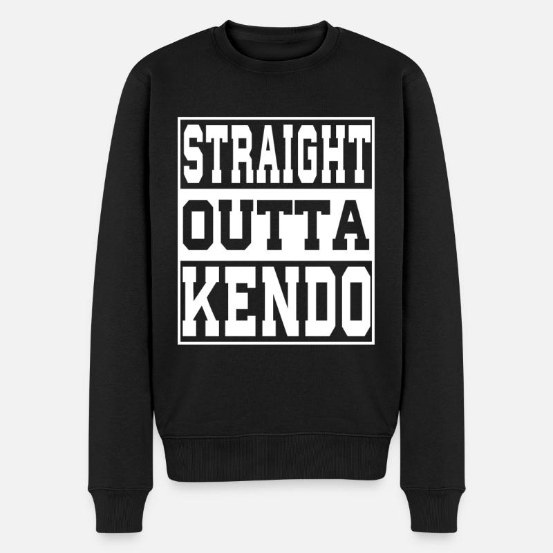 Kendo dit drôle - Pull Premium bio Homme - noir