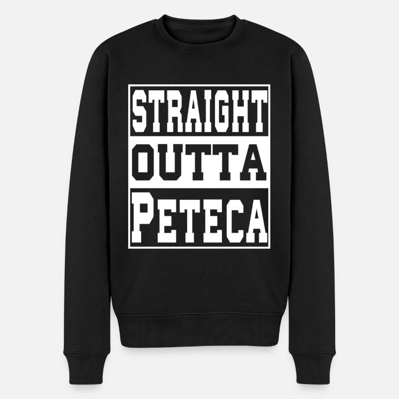 Peteca dit drôle - Pull Premium bio Homme - noir