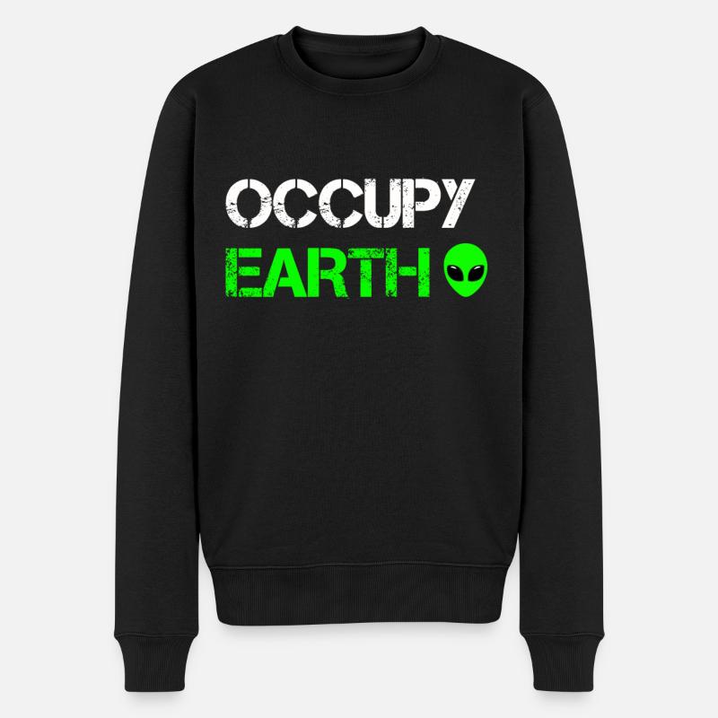 Étranger - Pull Premium bio Homme - noir