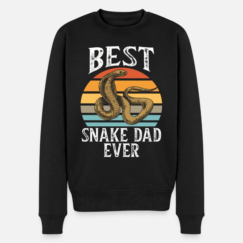 Serpent - Pull Premium bio Homme - noir