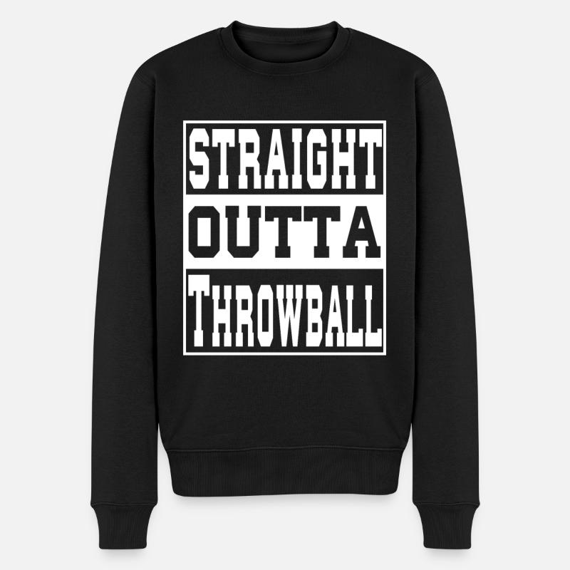 Throwball disant drôle - Pull Premium bio Homme - noir