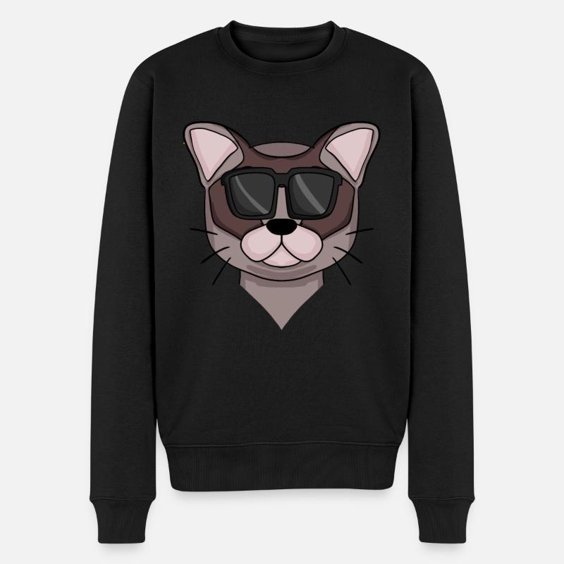 Chat de Birmanie - Pull Premium bio Homme - noir