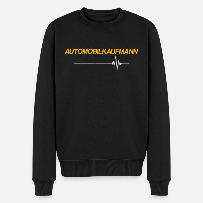 Automobilkaufmann - Männer Premium Bio Pullover - Schwarz