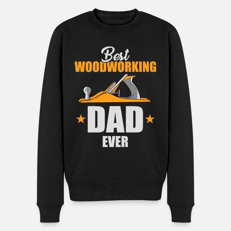 Meilleur menuisier Papa - Pull Premium bio Homme - noir