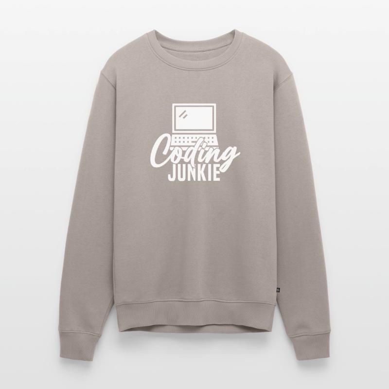 Programmierer Coding Entwickler Informatik Männer Premium Bio Pullover