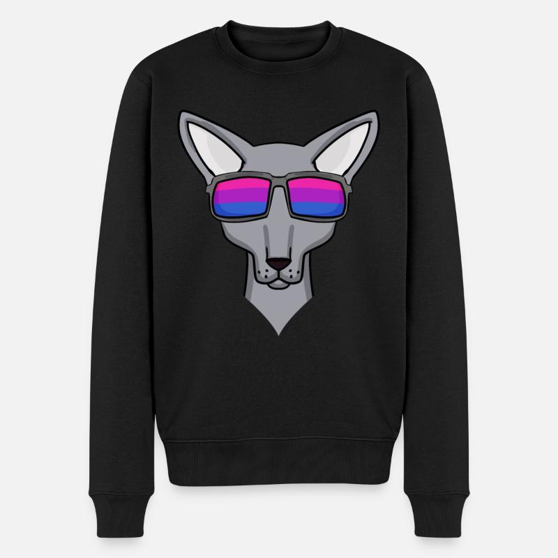 Cadeau bisexuel Sphynx Cat - Pull Premium bio Homme - noir