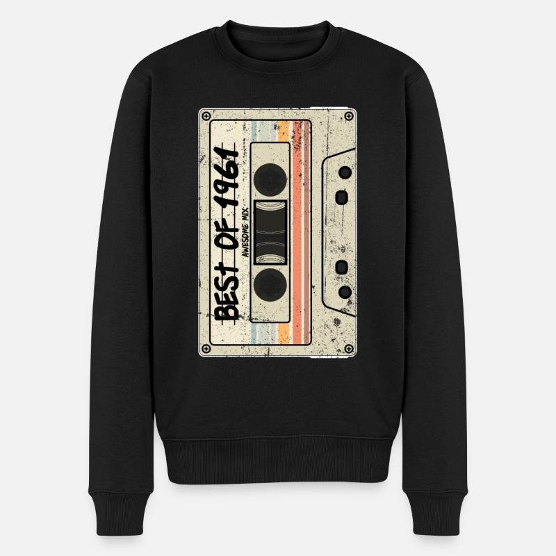 Le meilleur de 1961 - Pull Premium bio Homme - noir