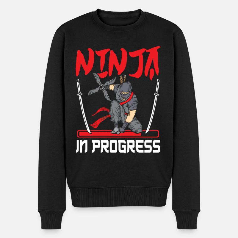 Ninja - Pull Premium bio Homme - noir