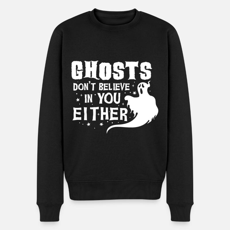 Halloween - Pull Premium bio Homme - noir