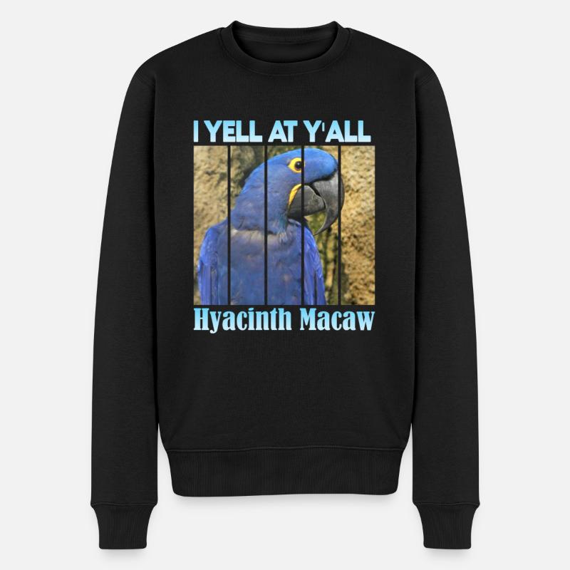 Hyacinthhara - Pull Premium bio Homme - noir