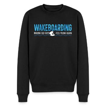 Wakeboard WakeboardIng Wakeboarder Cadeau - Pull Premium bio Homme - noir - Devant - Nico (187cm)