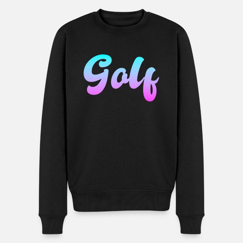 Golfe - Pull Premium bio Homme - noir