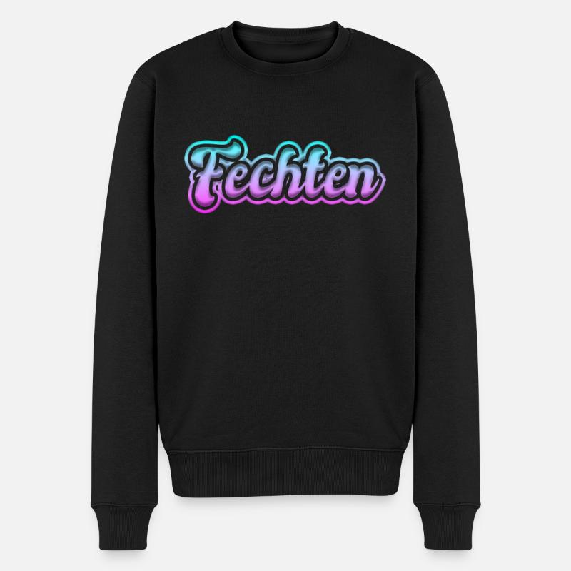 Escrime - Pull Premium bio Homme - noir