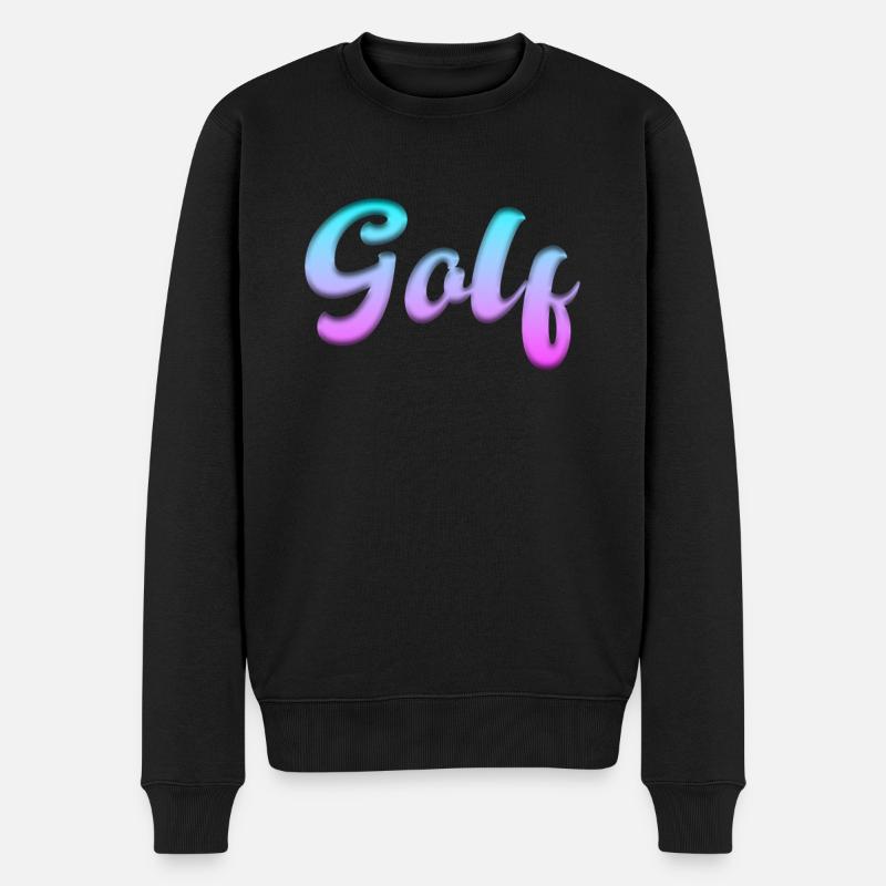 Golfe - Pull Premium bio Homme - noir