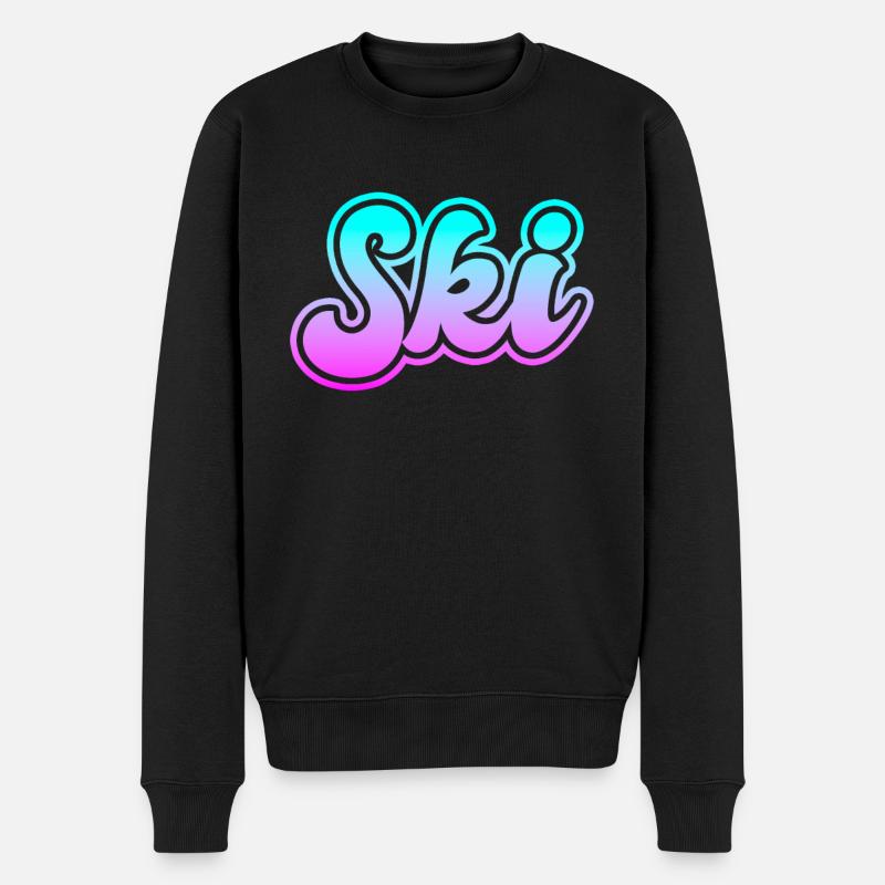 ski - Pull Premium bio Homme - noir