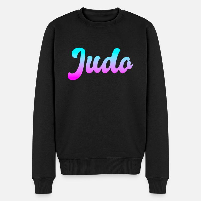 Judo - Pull Premium bio Homme - noir