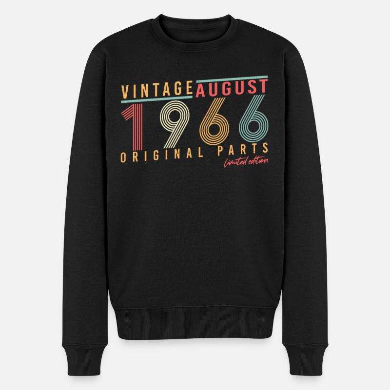 Original août 1966 - Pull Premium bio Homme - noir