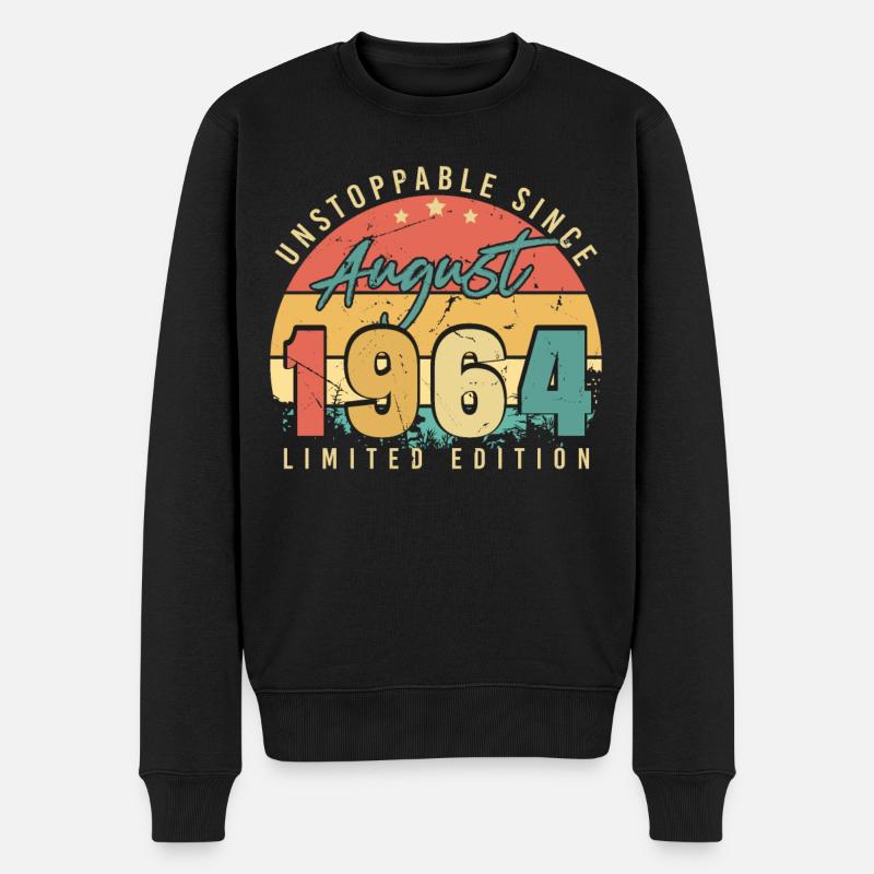 Imparable août 1964 - Pull Premium bio Homme - noir