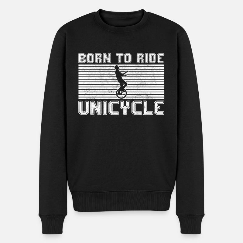 Monocyclisme - Pull Premium bio Homme - noir