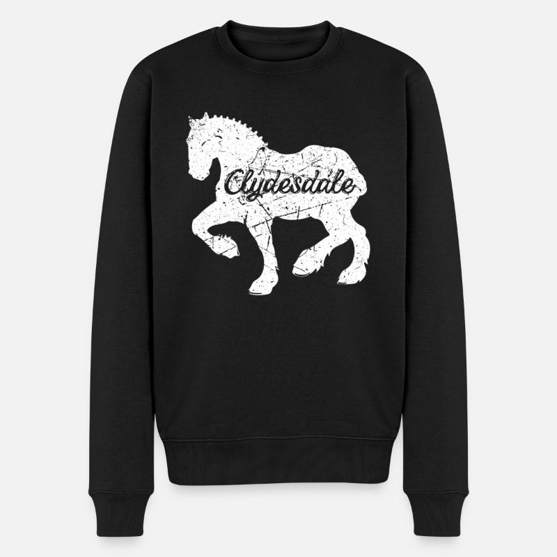 Chemise Clydesdale Clydesdale Rider - Pull Premium bio Homme - noir