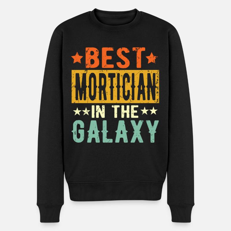 Best Bestatter ever Bestatter Geschenk - Männer Premium Bio Pullover - Schwarz