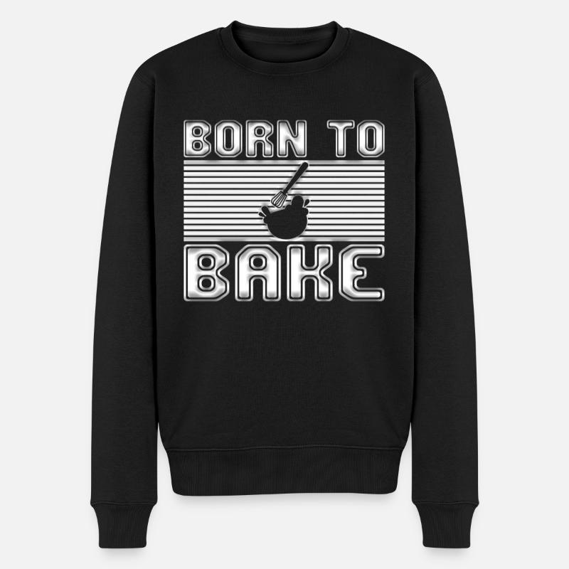 Cuire - Pull Premium bio Homme - noir