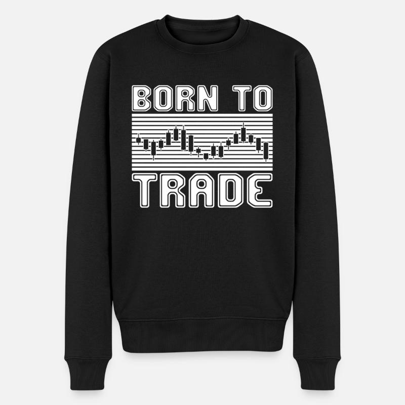 Commerce - Pull Premium bio Homme - noir